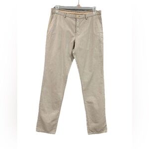 Massimo Dutti Light Khaki Chinos